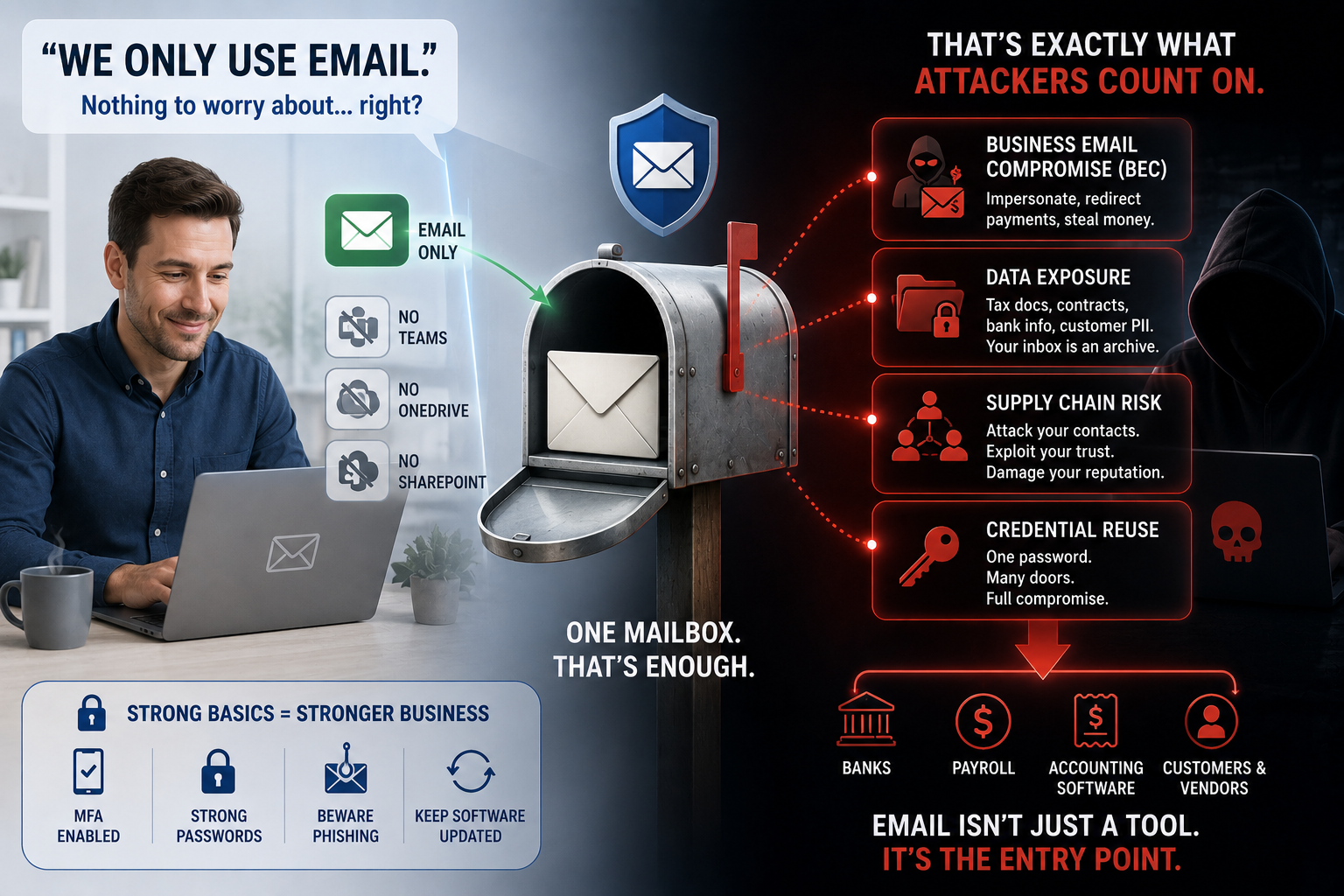 We Only Use Email